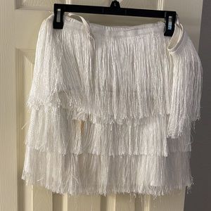 Fringe two piece outfit